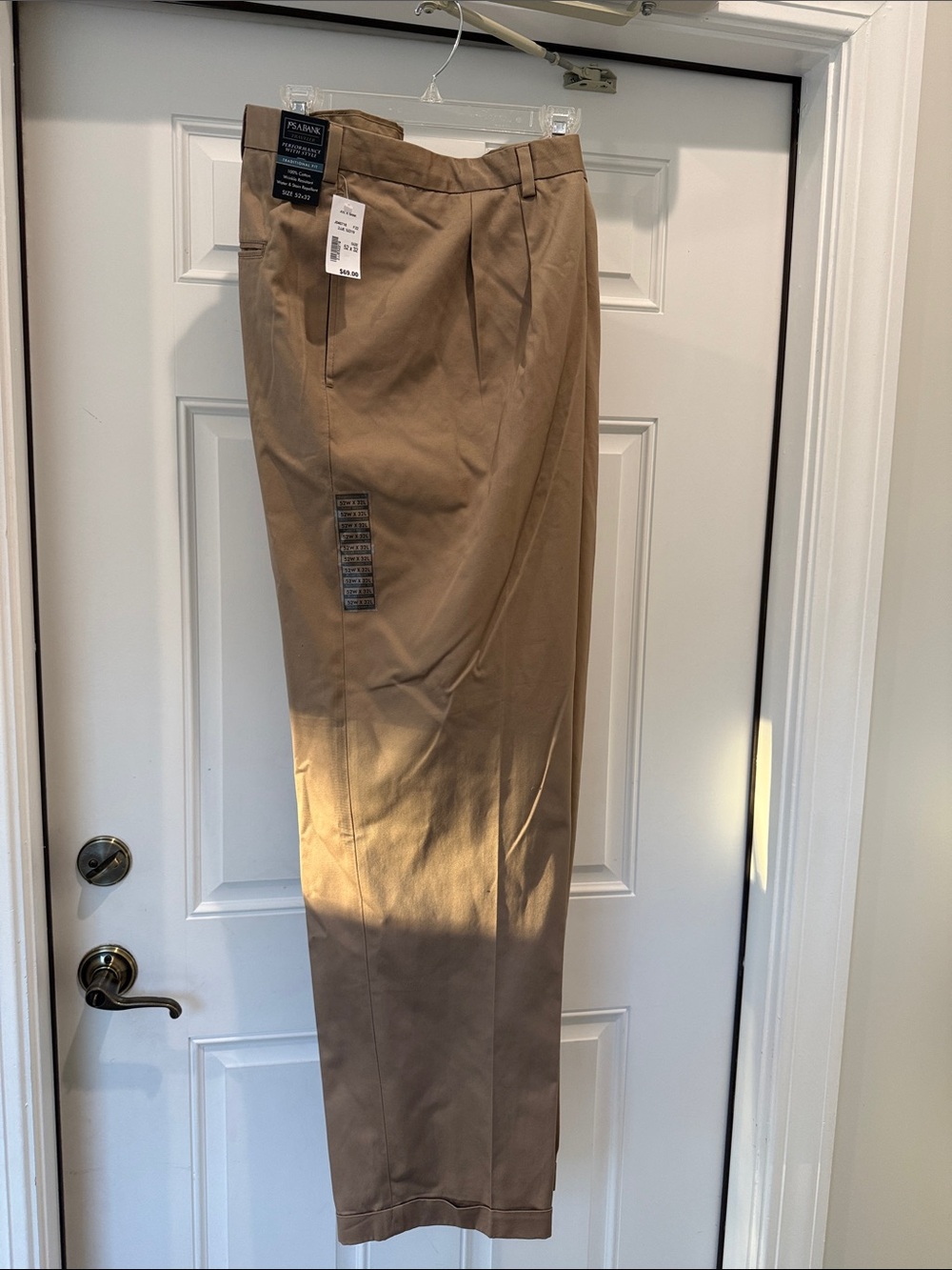 Jos. A. Bank Traveler 52x32, Khaki Pants